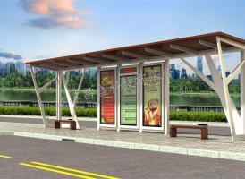 2015年11月01日新疆候車亭第十批候車亭生產完成