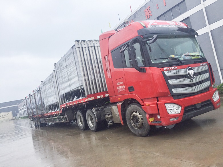 2018.7.5  福建龍海公交站臺、候車亭發(fā)貨